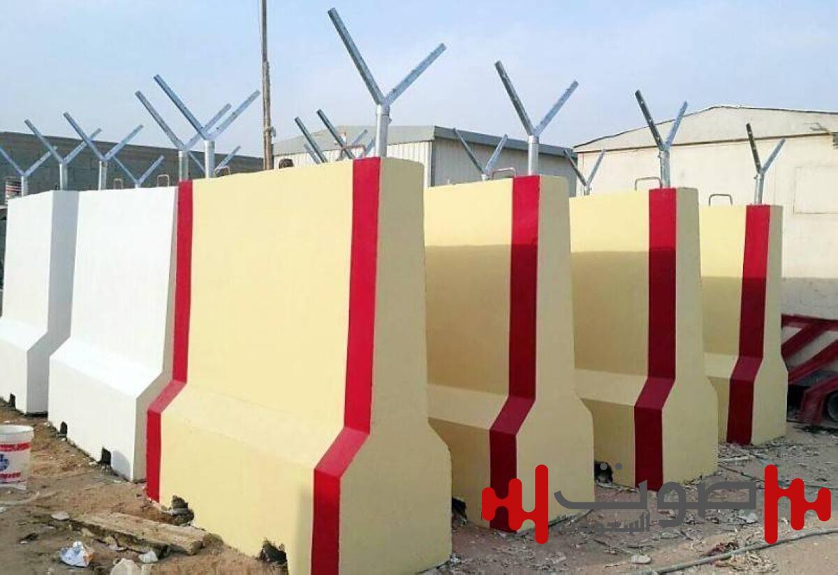 إلزام المقاولين بوضع ألواح علوية فوق الحواجز الخرسانية