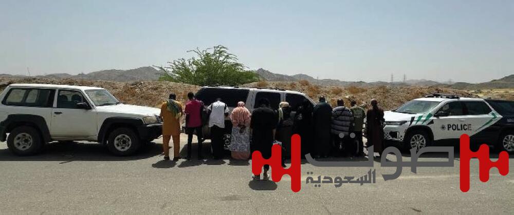 مكة: ضبط مواطن لنقله 11 وافداً من مخالفي أنظمة الحج