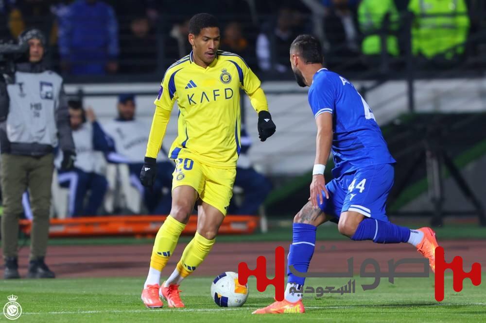 النصر يعود من إيران بالتعادل
