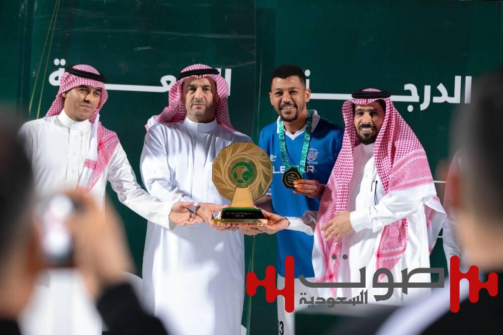 محافظ حفر الباطن يهنئ النجم الأزرق بمناسبة تتويجه ببطولة المملكة للدرجة الرابعة