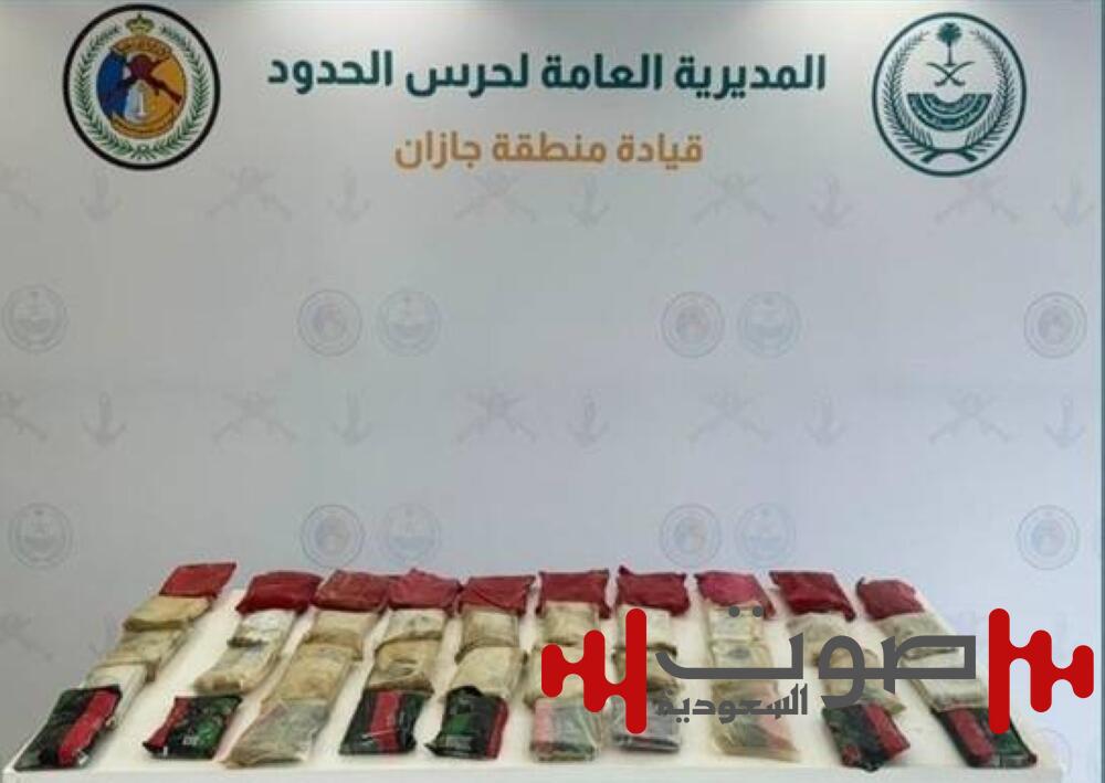 رجال «الحدود» يحبطون تهريب 44 كيلو من الحشيش
