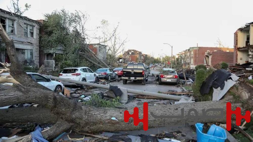 إعصار «سانت لويس».. قتل 5 وتضرر 5 آلاف عقار