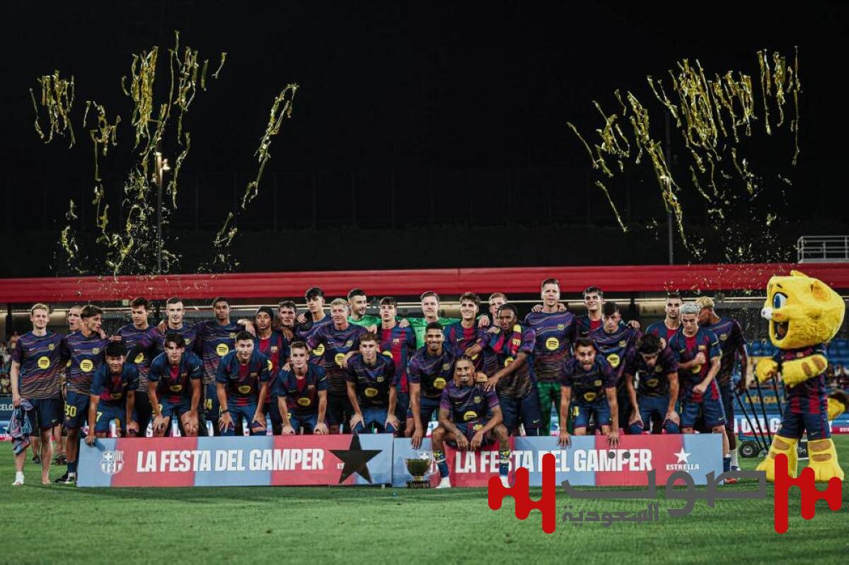 برشلونة ينتصر بخماسية على كومو ويحقق كأس جوان غامبر