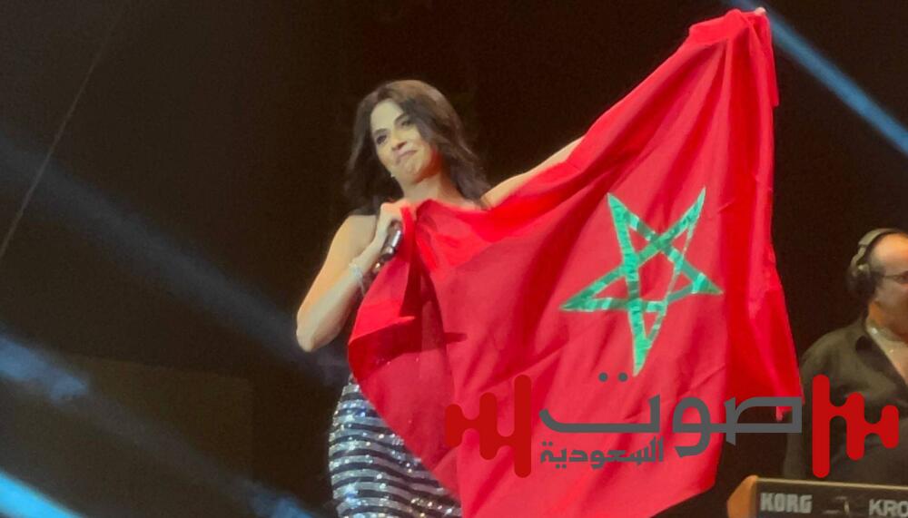 روبي تقدم مفاجأة جديدة لجمهورها وتحمل العلم المغربي في مهرجان موازين