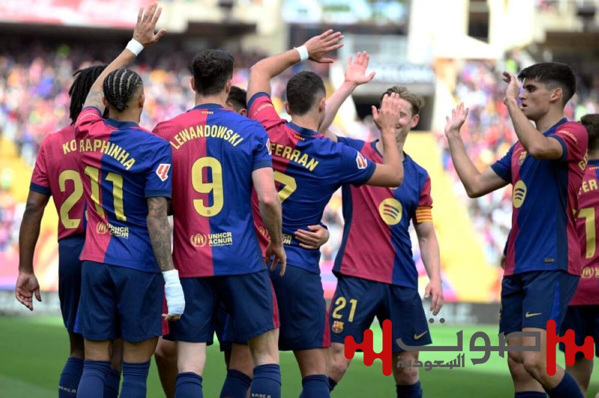 برشلونة يواجه فالنسيا على ملعب «يوهان كرويف»