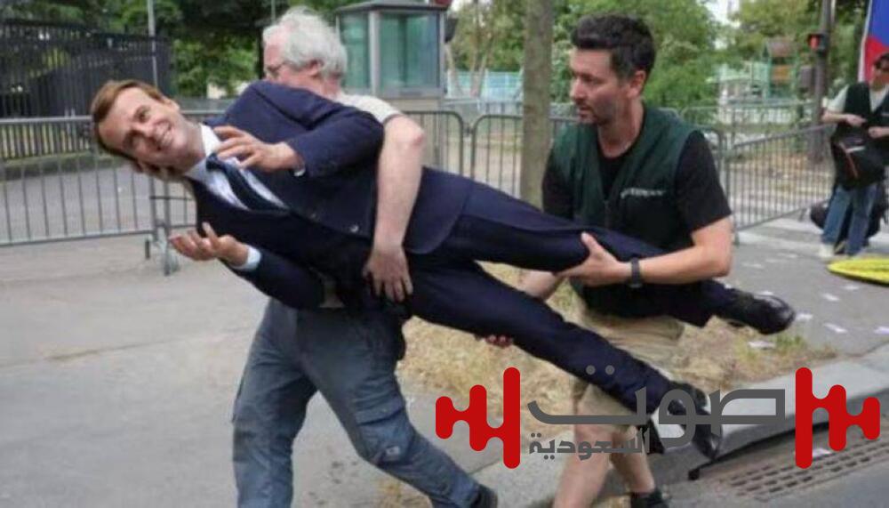 سرقة تمثال ماكرون من متحف جريفان في باريس