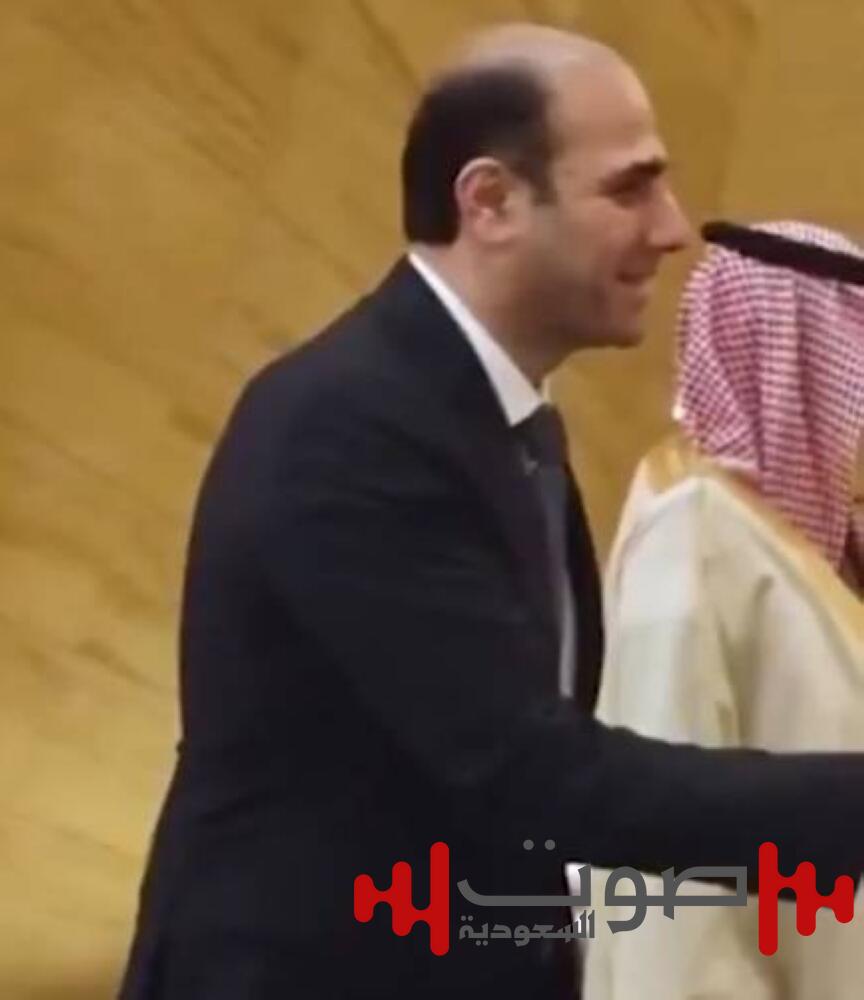 أول ظهور لحازم الشرع شقيق الرئيس السوري في السعودية.. هل يتولى منصباً رسمياً؟