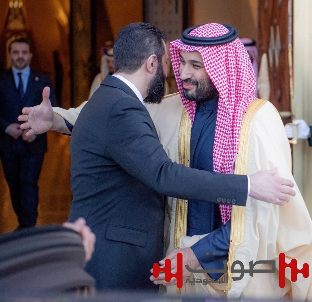 الشرع: لقاء الأمير محمد بن سلمان يؤسس لعلاقة إستراتيجية بين السعودية وسورية