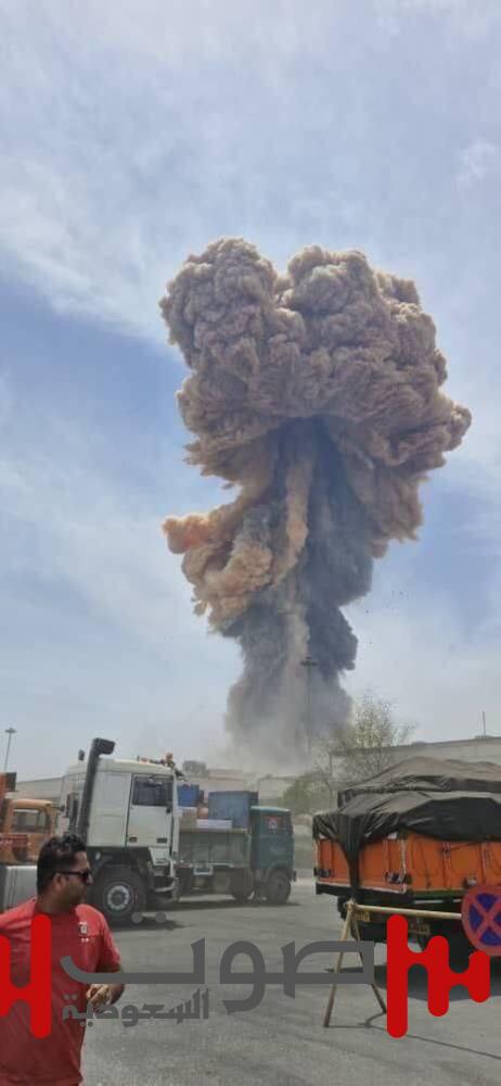 انفجار قوي يهز ميناء رجائي جنوب إيران