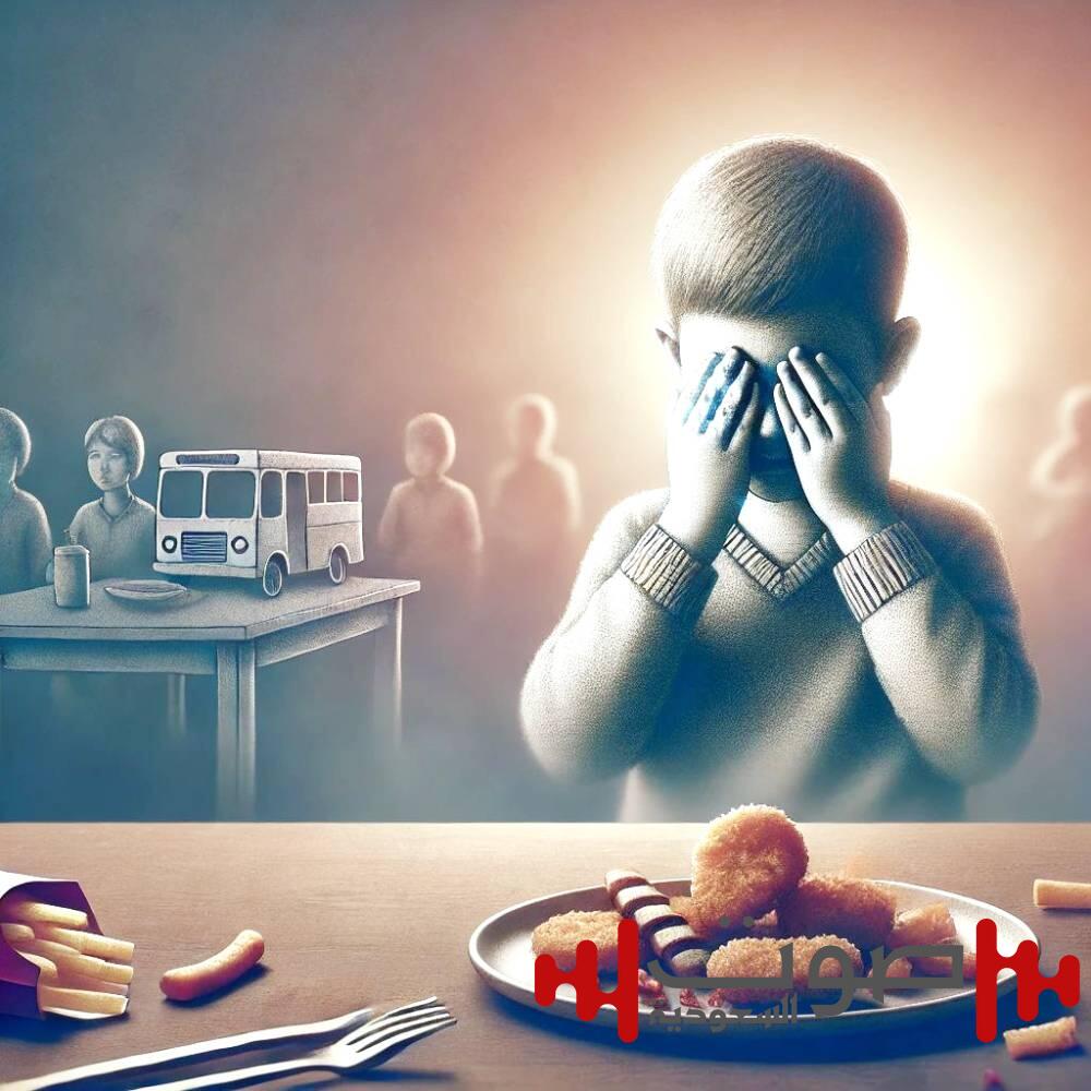 «النقانق والناجتس» تسبب العمى لطفل بسبب سوء التغذية