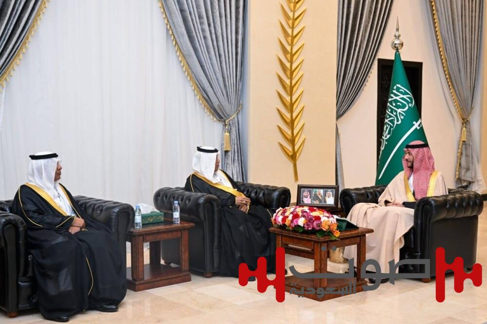 الأمير سعود بن نهار يستقبل رئيس وأعضاء جمعية أدبي الطائف
