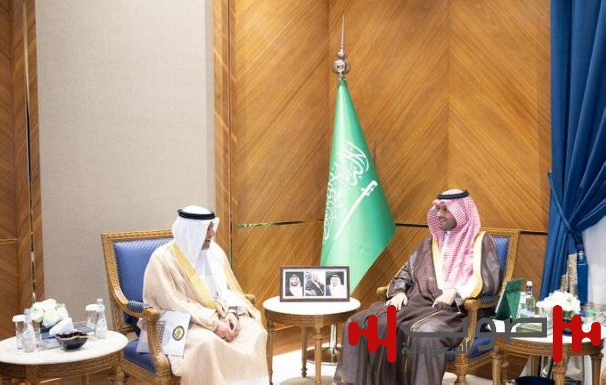 تركي بن محمد بن فهد يستقبل الأمين العام لمجلس التعاون لدول الخليج العربية