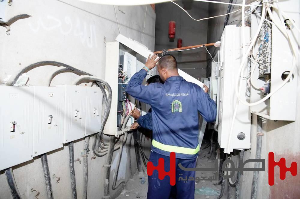 1,147 حالة تعدٍّ وتجاوز على كهرباء ومياه المساجد في عام