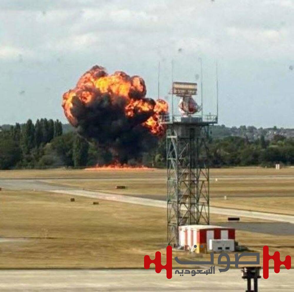 مأساة في سماء لندن.. تحطم طائرة بعد إقلاعها من مطار ساوثيند