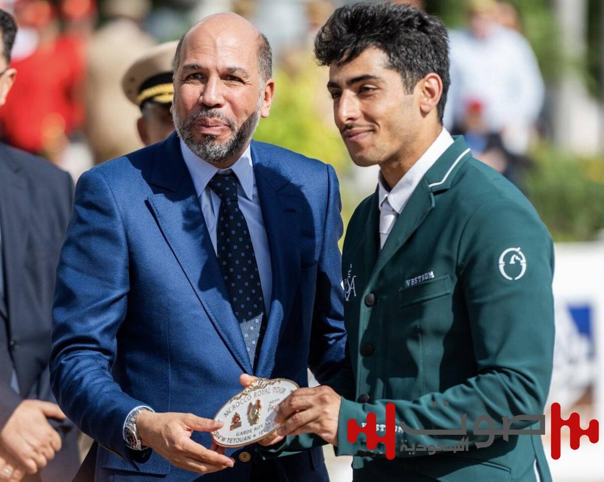 الدهامي والراجحي يتألقان في بطولة تطوان الدولية لقفز الحواجز