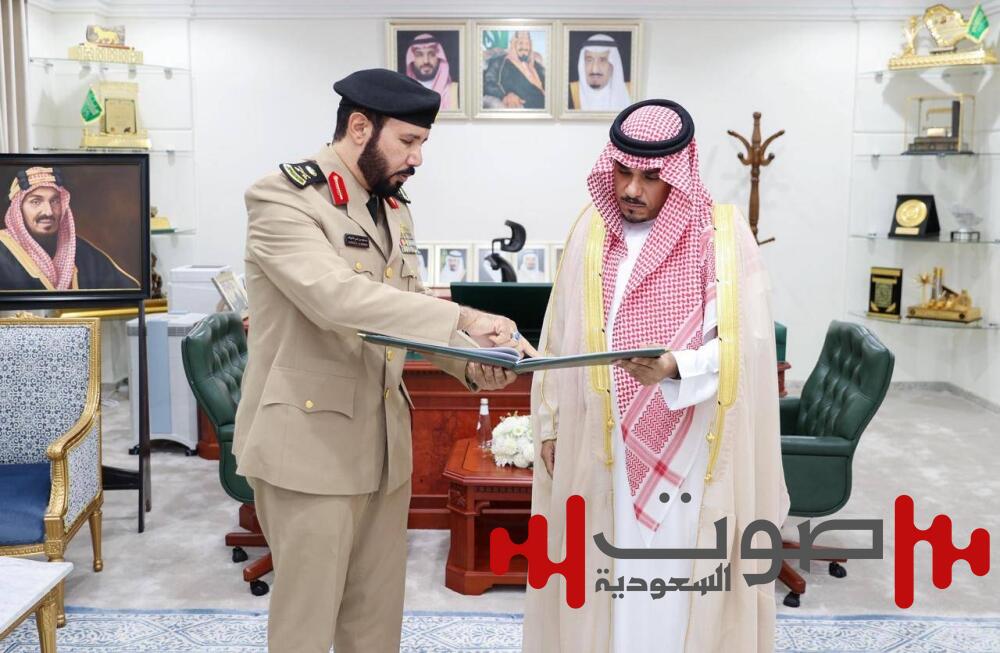 نائب أمير نجران يطلع على أعمال قيادة حرس الحدود بالمنطقة