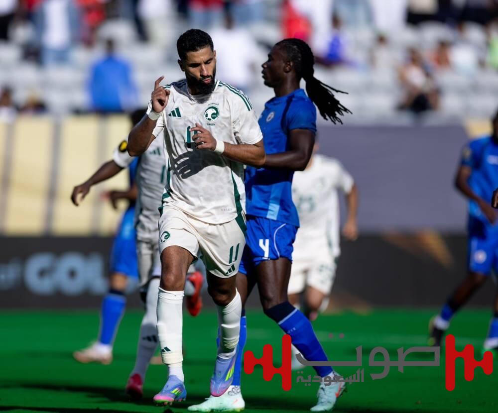 الأخضر يتخطّى هايتي بهدف الشهري