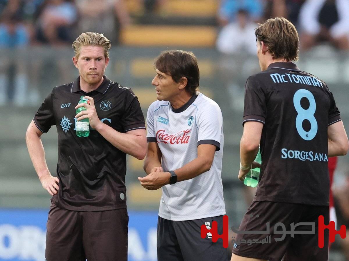 إثارة الكالتشيو تبدأ اليوم.. دي بروين يقود نابولي في غياب لوكاكو
