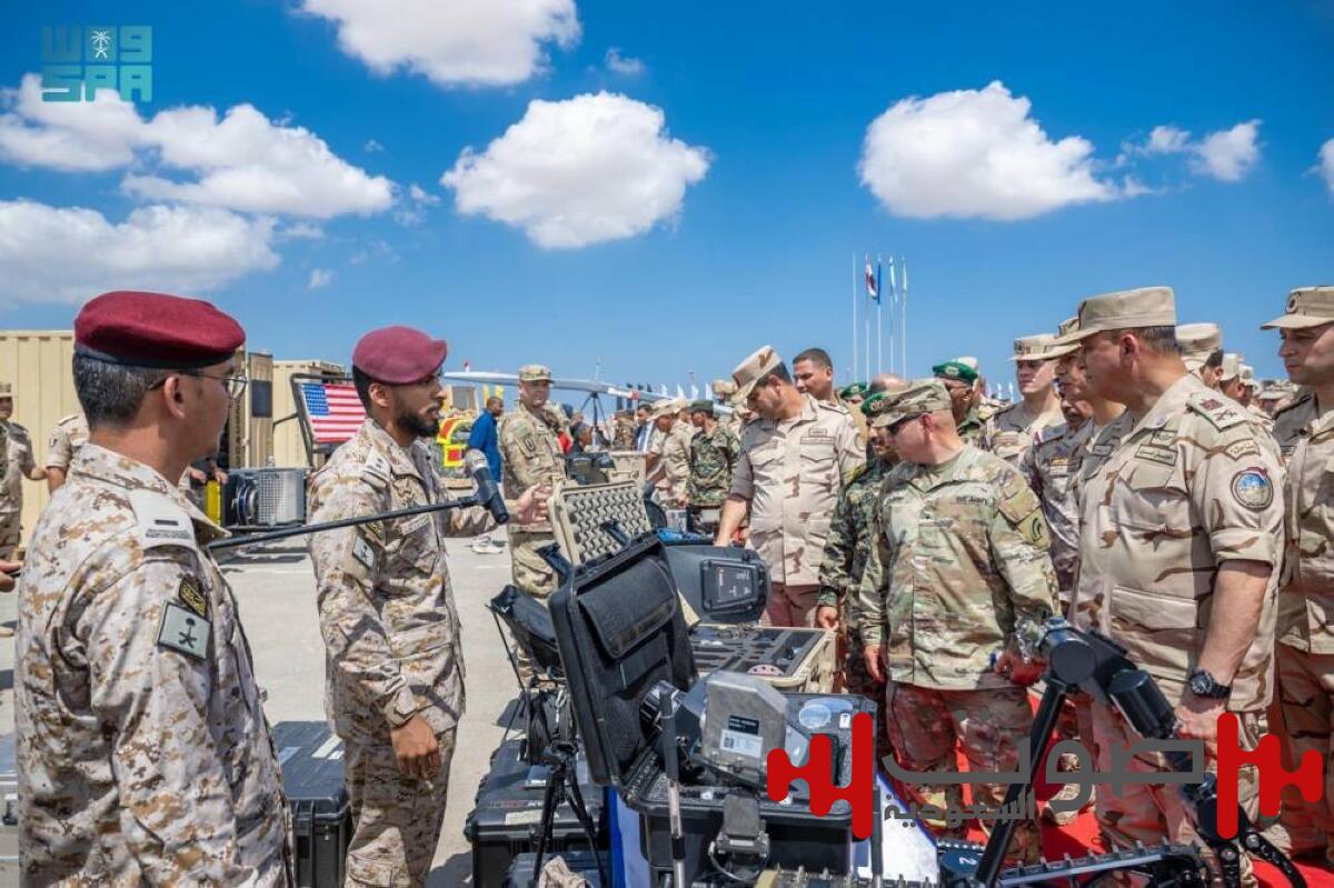 بمشاركة وحدات ميدانية سعودية.. انطلاق تمرين «النجم الساطع» في مصر