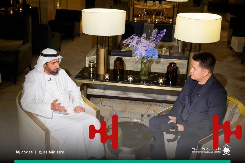 وزير الحج والعمرة يلتقي مفتي كازاخستان