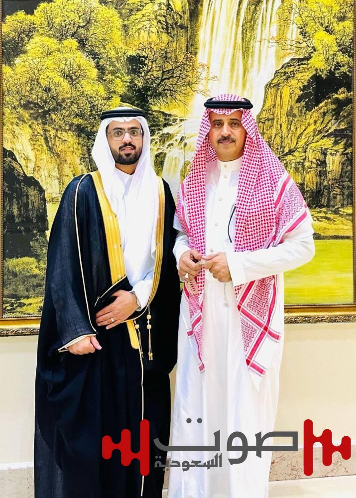 آل عريعر وآل منصور يحتفلون بزوج راكان