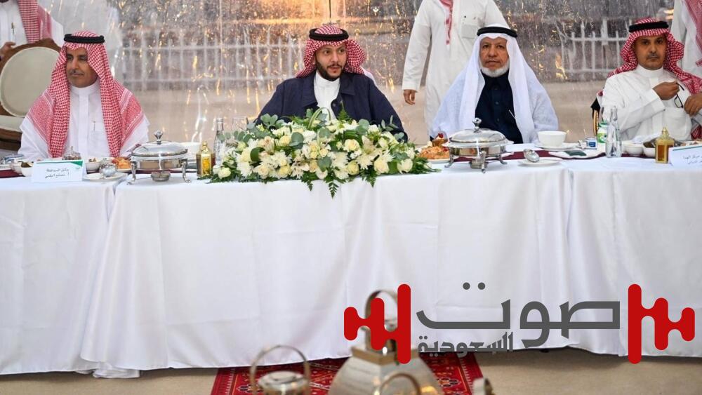 سعود بن نهار يقيم مأدبة الإفطار الرمضانية لرؤساء المراكز ومنسوبي المحافظة