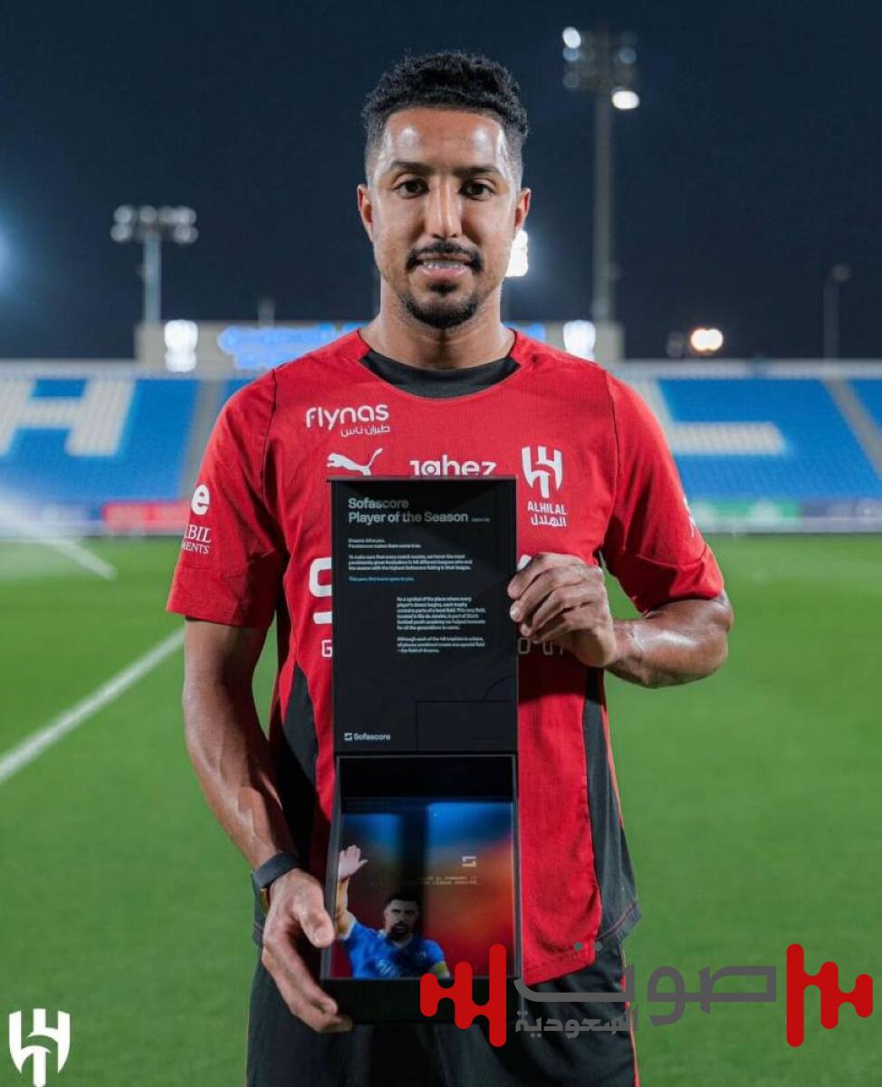 للمرة الثانية.. سالم الدوسري أفضل لاعب في روشن