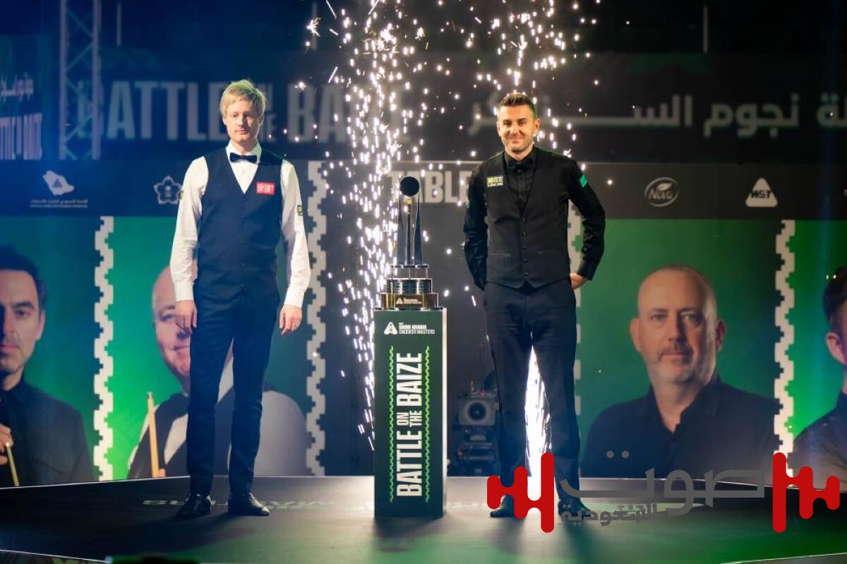 حقق رقماً قياسياً.. «روني» يتوعد «روبرتسون» في نهائي بطولة ماسترز السنوكر