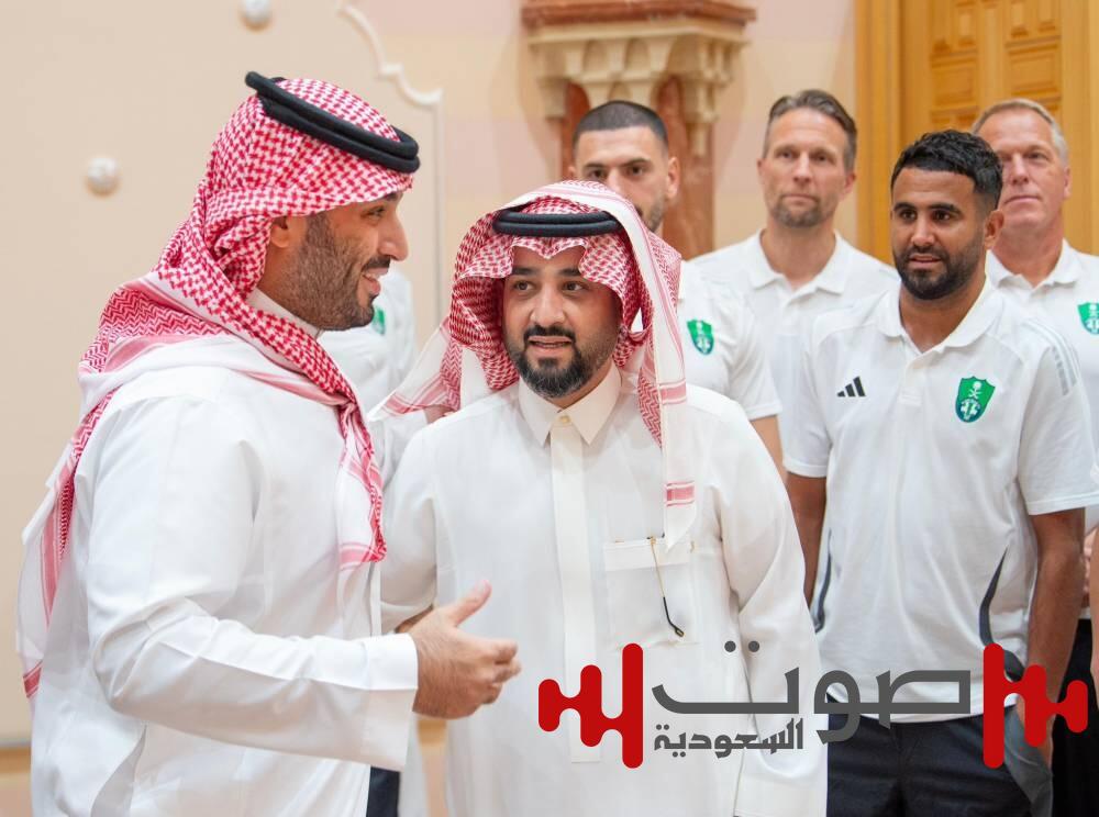 رياض محرز: استقبال ولي العهد سيظل راسخاً في مسيرتي الرياضية