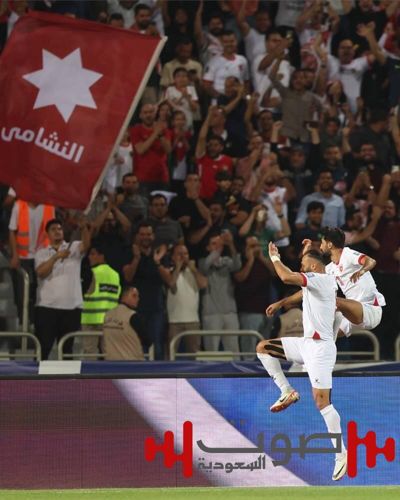 الأردن يكسب فلسطين ويتمسك بالمركز الثاني