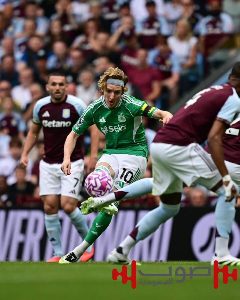 نيوكاسل يكتفي بالتعادل السلبي مع استون فيلا