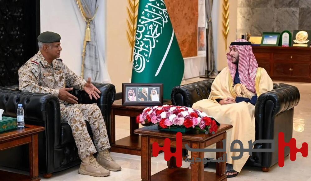 الأمير سعود بن نهار يستقبل قائد منطقة الطائف العسكرية
