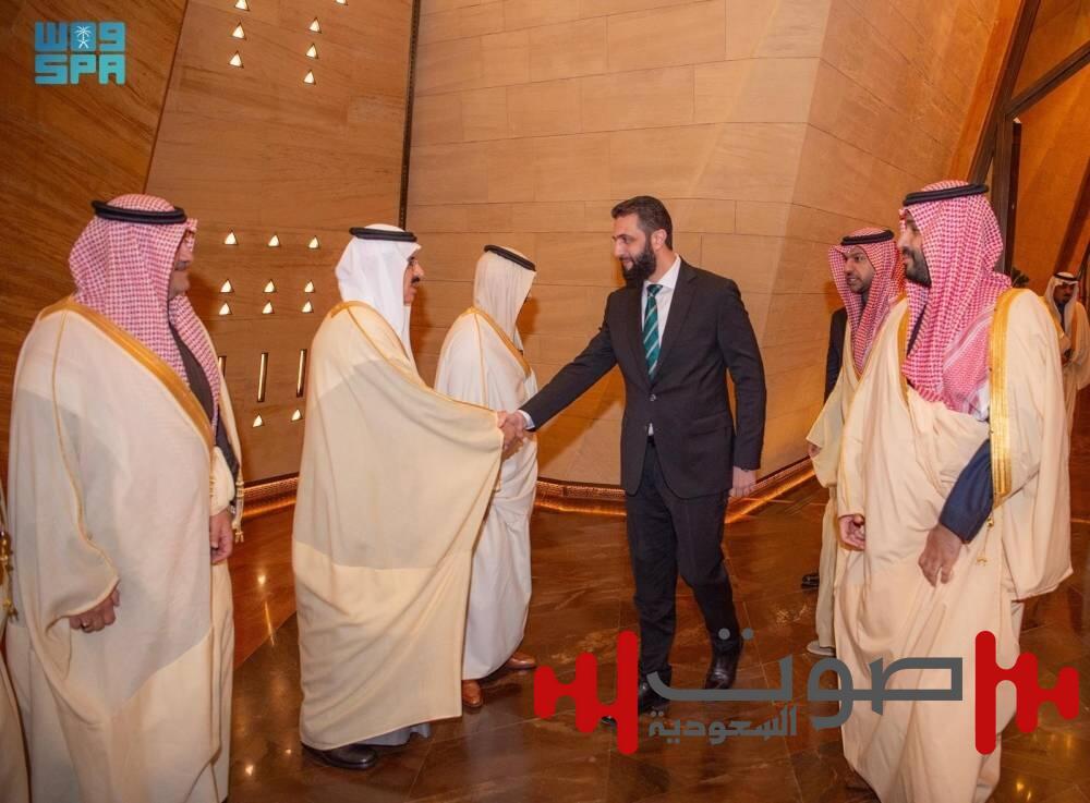 ولي العهد والرئيس السوري يبحثان مستجدات الأحداث والسبل الرامية لدعم أمن واستقرار سورية