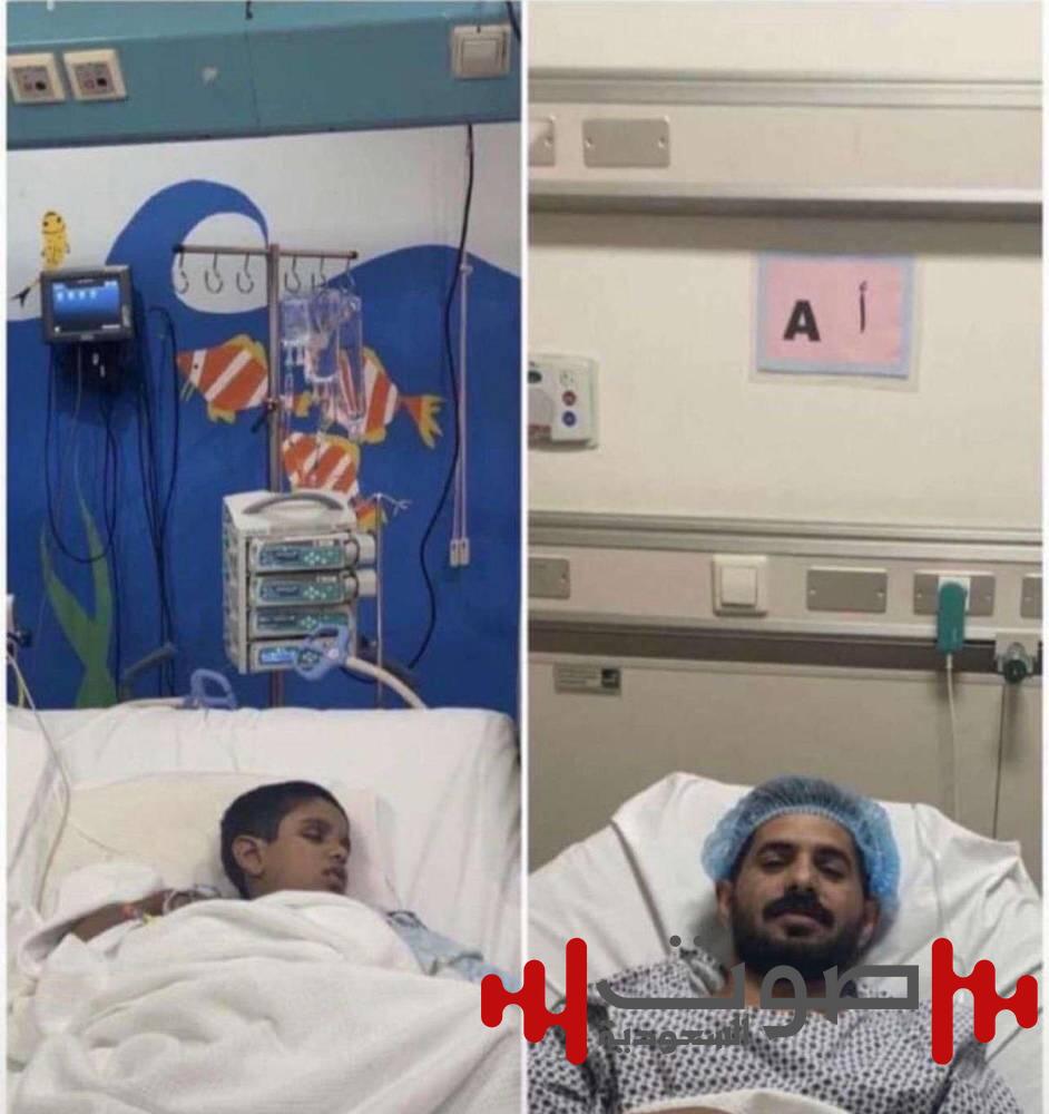 الحارثي يتبرع بكليته لابن أخته