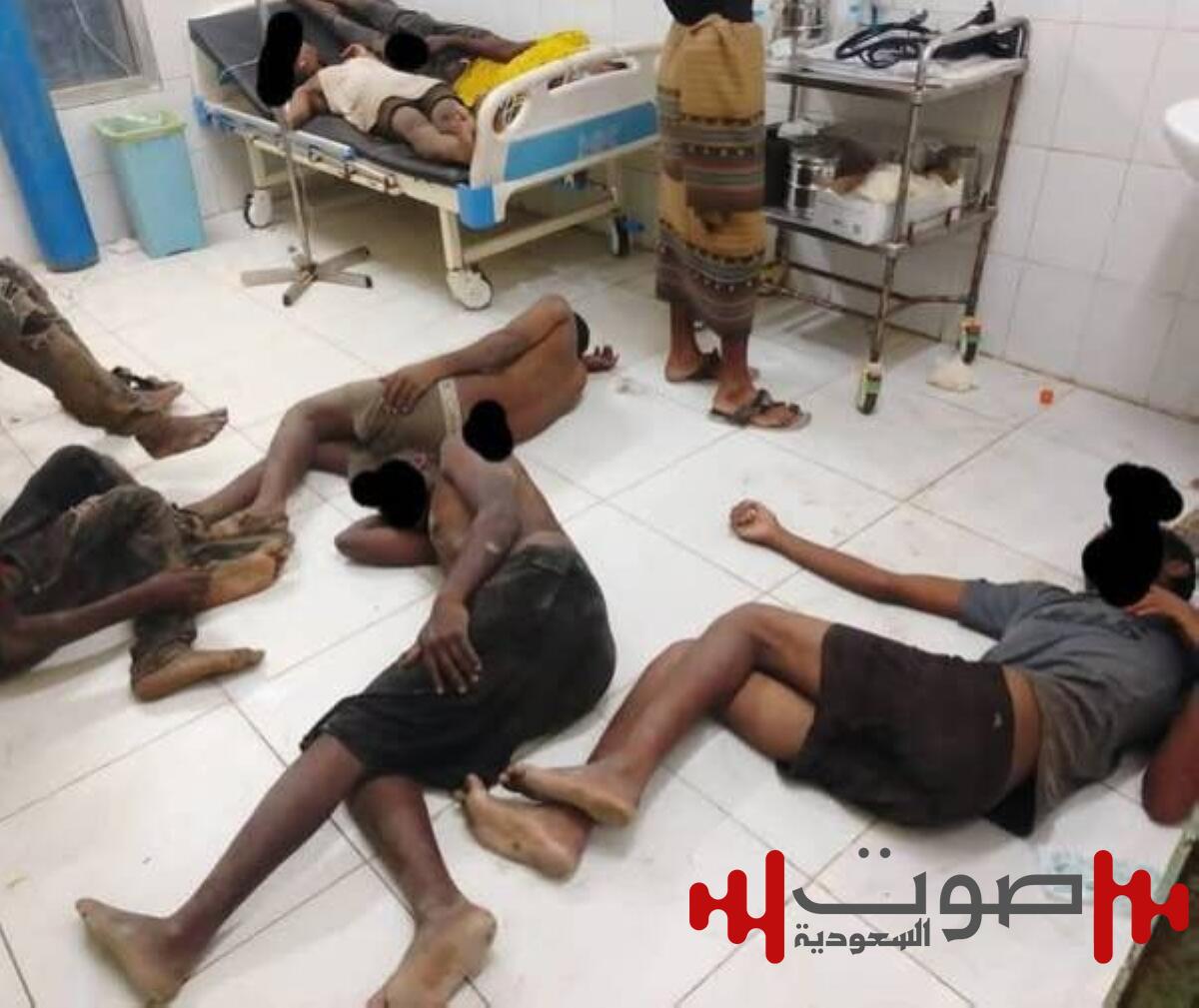 بعد غرق قارب يضم 150 مهاجراً قبالة أبين.. السلطات اليمنية تنتشل جثامين 54 أفريقياً