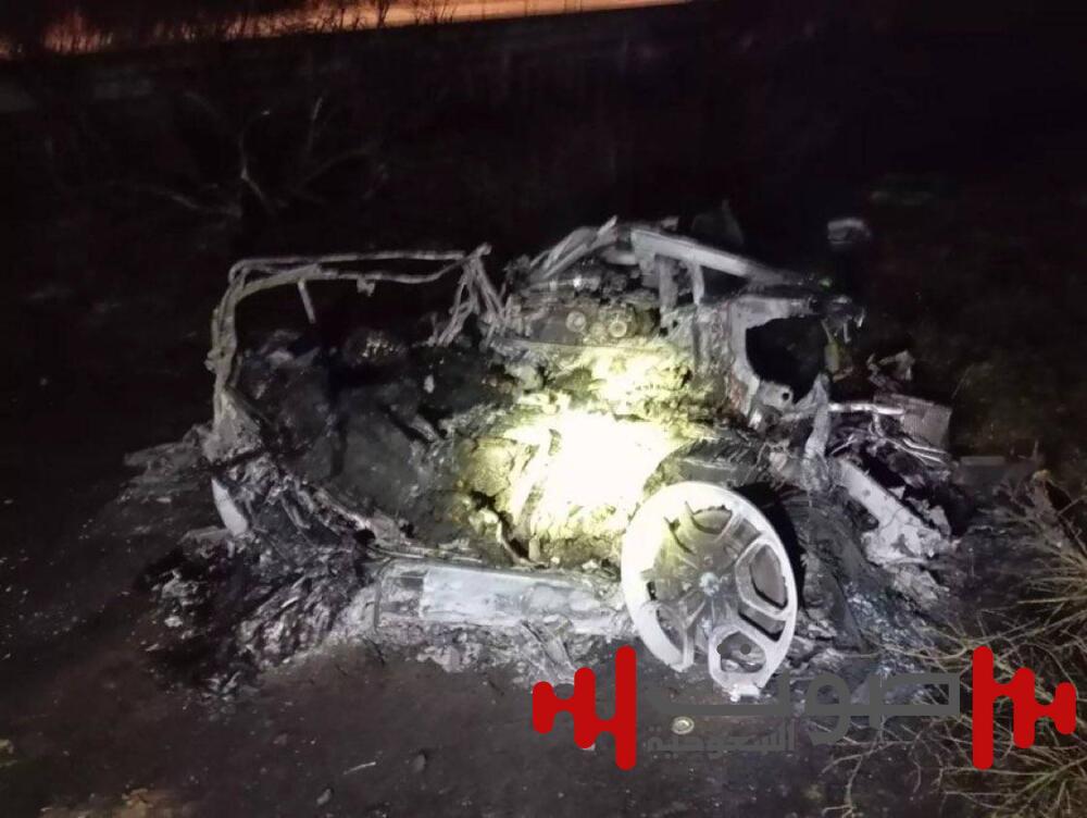 سيارة «جوتا» تتحول إلى رماد.. ورونالدو «مصدوم»