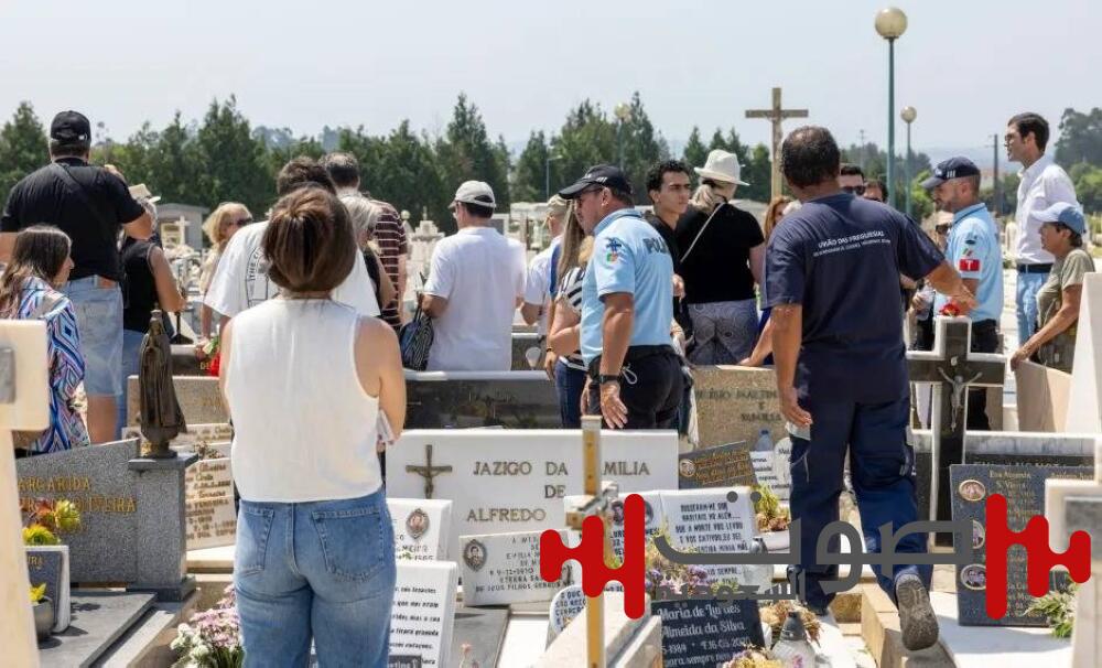 مشهد مؤسف في جنازة جوتا.. والشرطة تتدخل