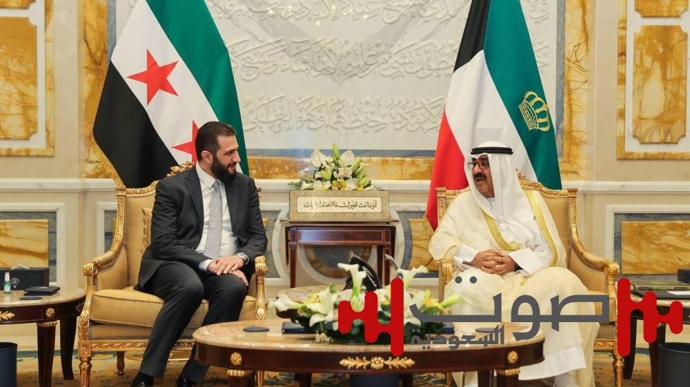 أمير الكويت والرئيس السوري يبحثان دعم وتعزيز العلاقات بين البلدين
