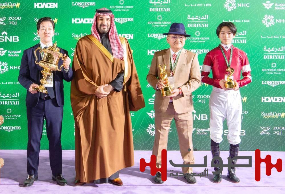 ولي العهد يشرّف حفل سباق الخيل على كأس السعودية ويتوّج الأبطال