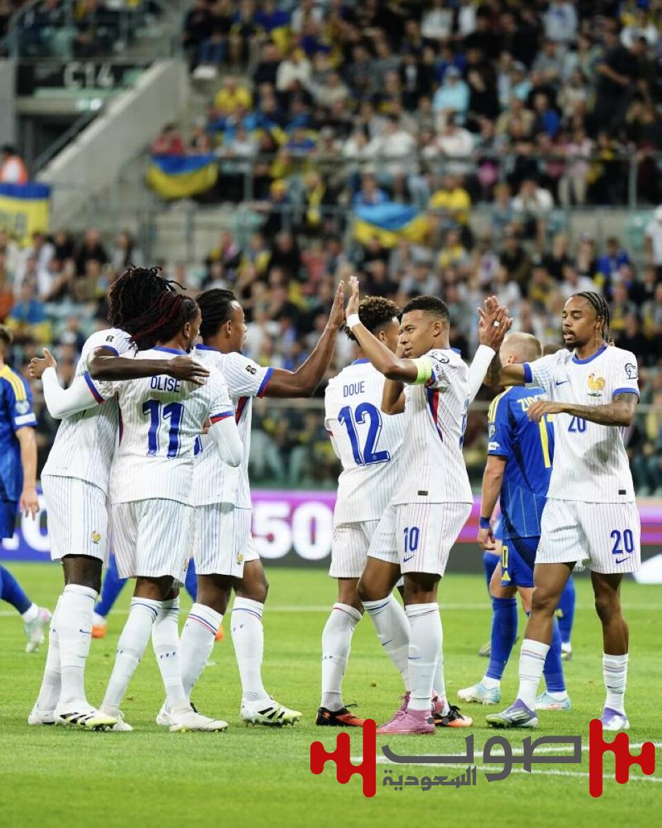 «مبابي» يسجل هدفه الـ «51».. فرنسا تهزم أوكرانيا وتتصدر