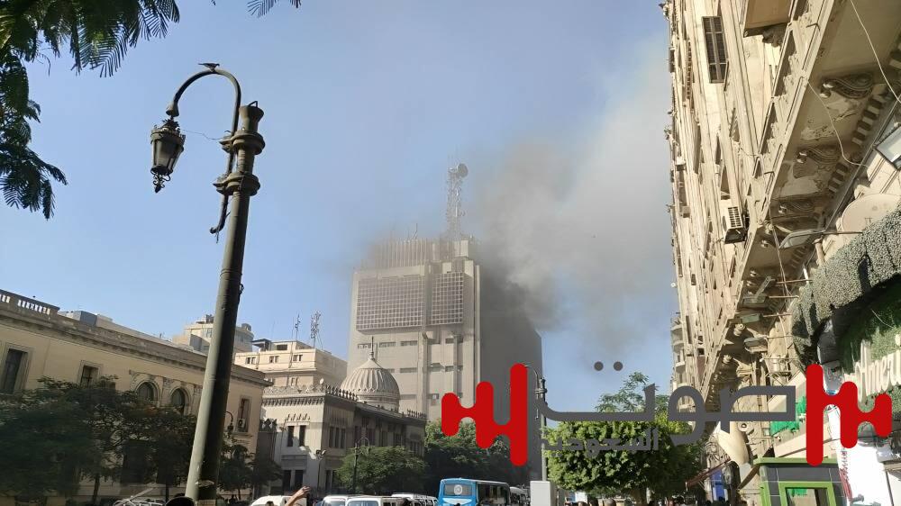 نيران تلتهم سنترال رمسيس.. حريق هائل يشل وسط القاهرة