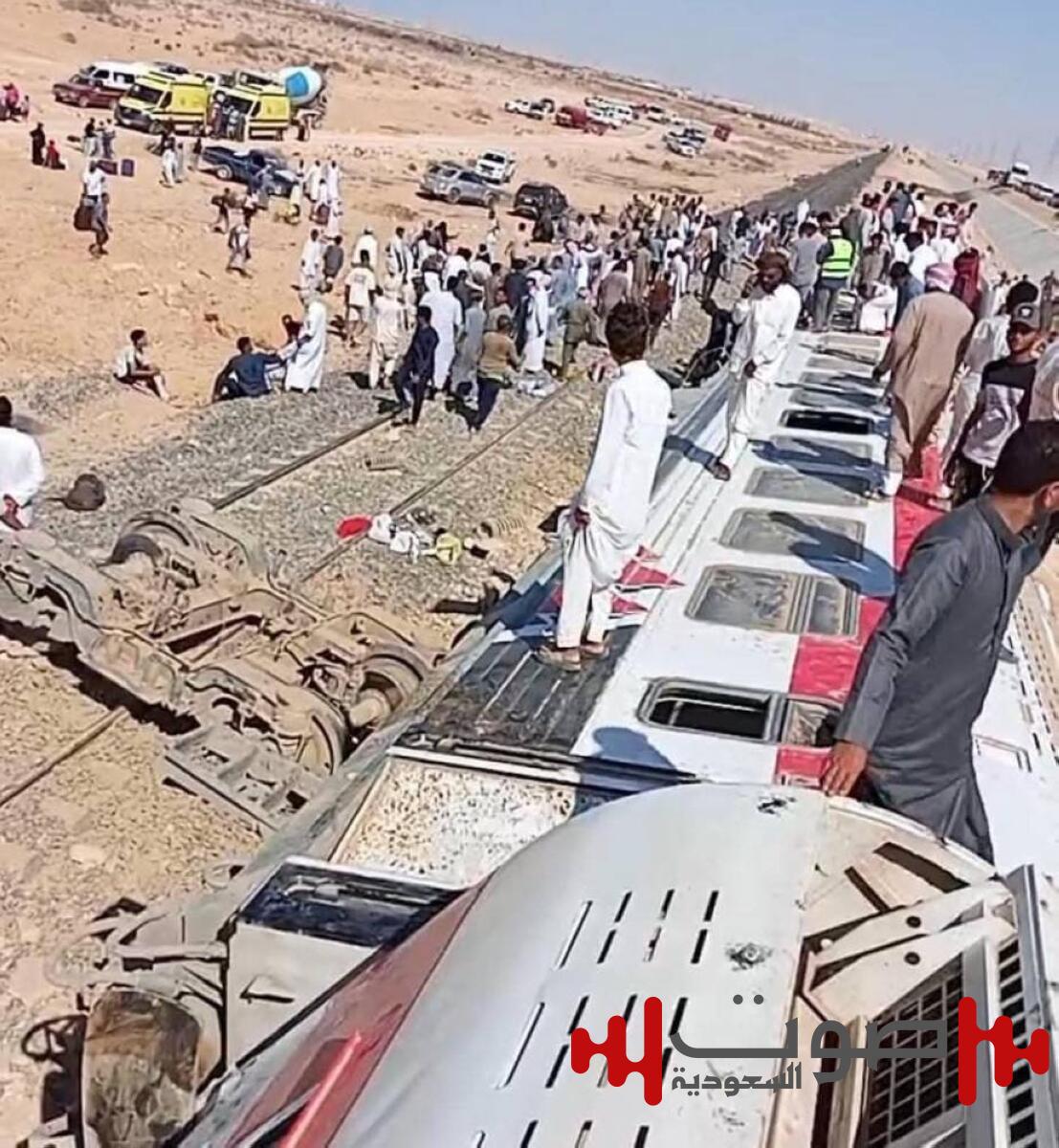 كارثة على القضبان.. 3 وفيات و54 مصاباً في حادث قطار مطروح – القاهرة