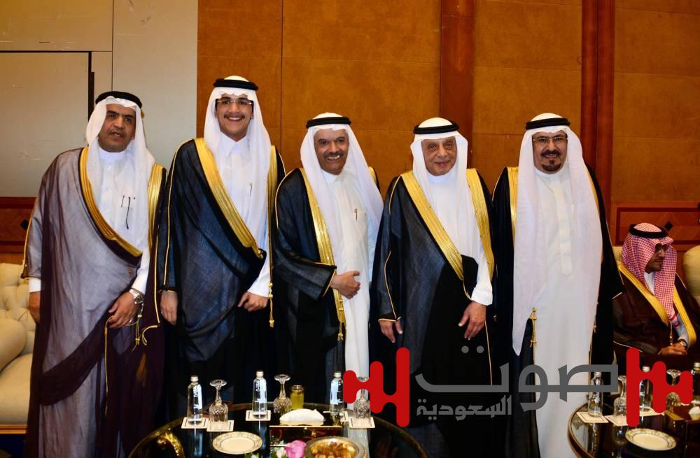 الحمدان والفضل يحتفلان بزواج عبدالملك