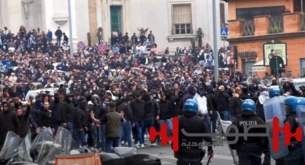 ديربي الدم والدخان في روما.. كابوس أمني.. والشرطة تدفع الثمن