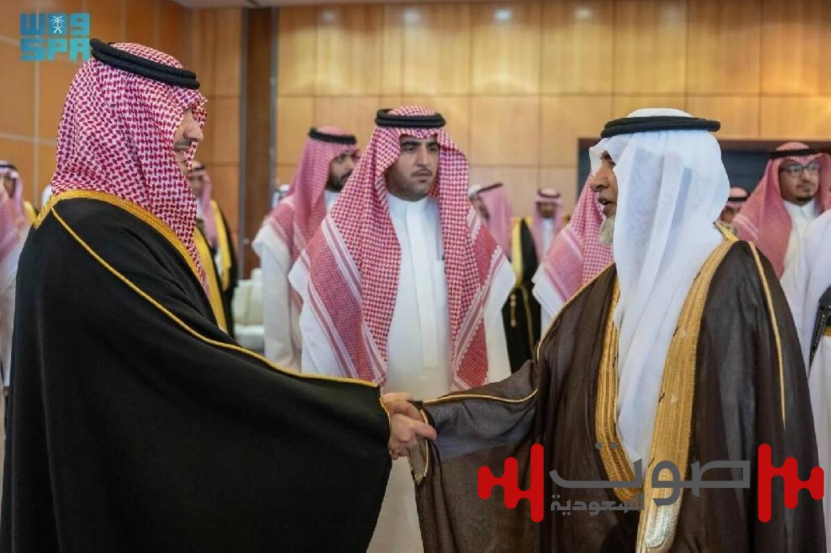 عبدالعزيز بن سعود يلتقي عدداً من المواطنين من أهالي منطقة نجران